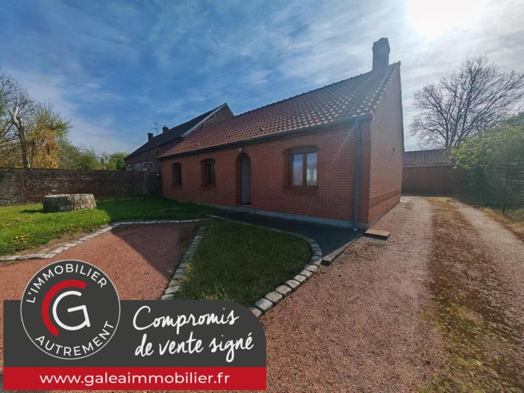 Maison de plain pied BERMERIES 188850€ GALÉA IMMOBILIER