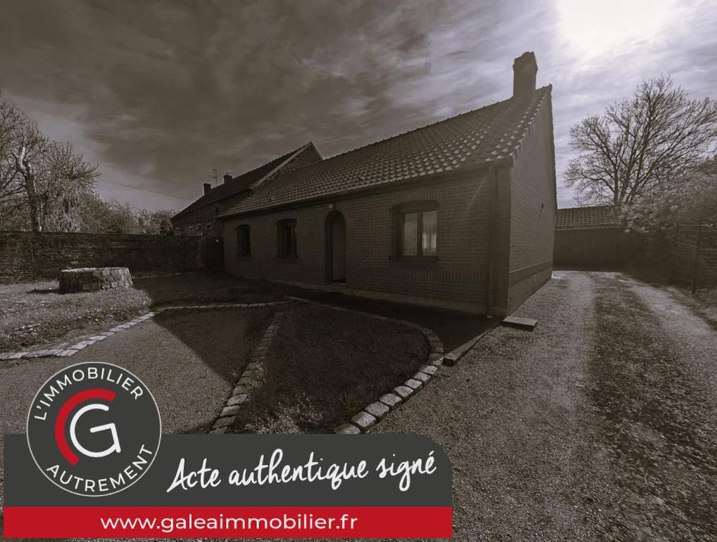 Maison de plain pied BERMERIES 188850€ GALÉA IMMOBILIER